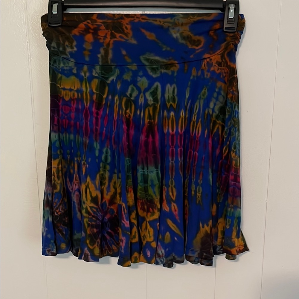 Multicolor Tie-Dye Women's Skirt